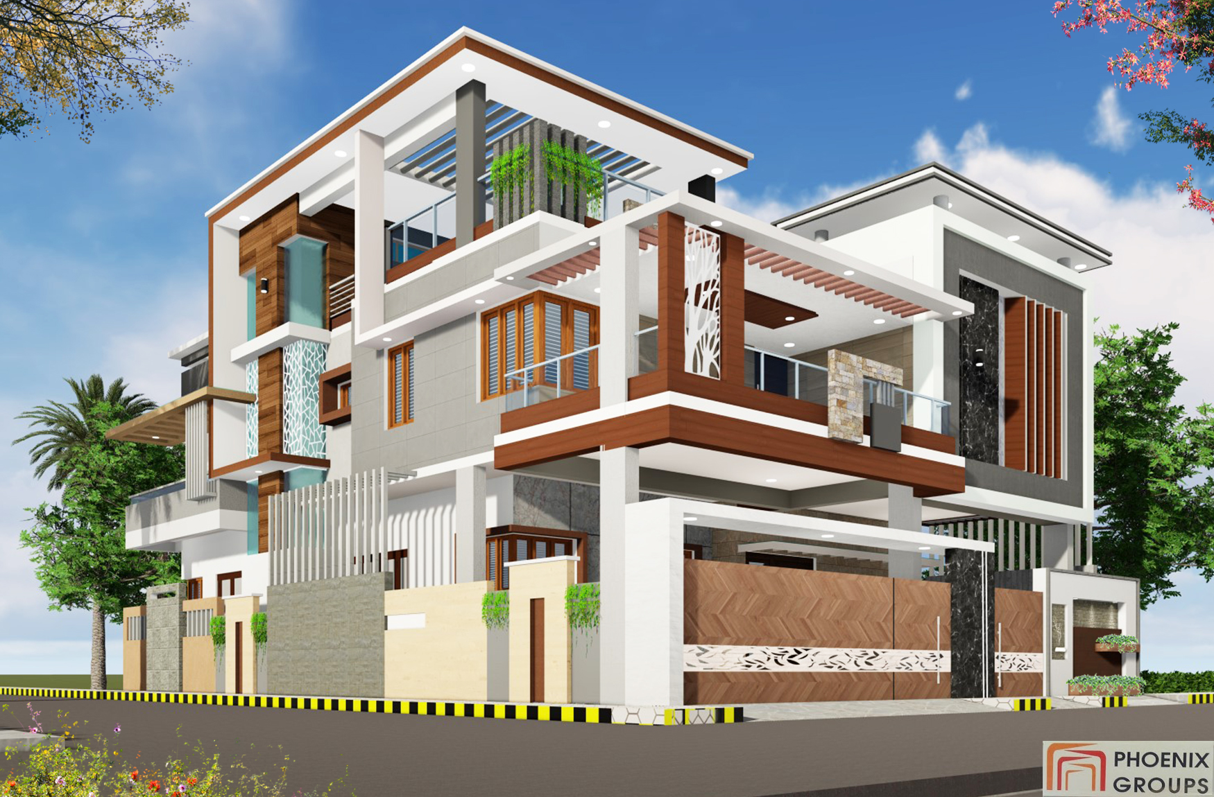 BASAVARAJU's Corner Residential Building Construction in Vasantha Nagar, Mysore
